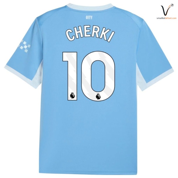 Cherki Manchester City Maillot Domicile 2026 2027