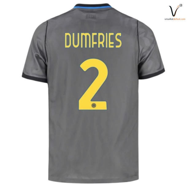 Dumfries Inter Milan Maillot Third 2026 2027