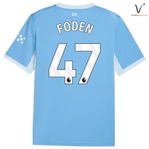 Foden Manchester City Maillot Domicile 2026 2027