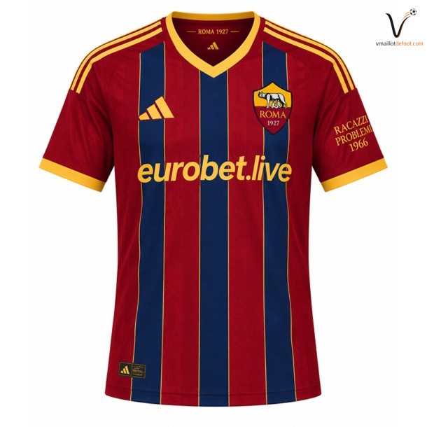 AS Roma Maillot 2027 2028 Domicile