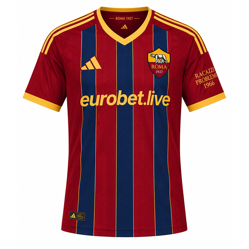 Maillot Domicile AS Roma 2027-2028