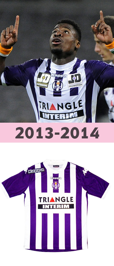 Maillot Domicile Toulouse FC 2013-2014