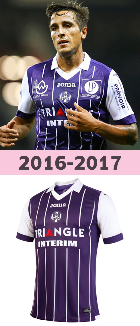 Maillot Domicile Toulouse FC 2016-2017