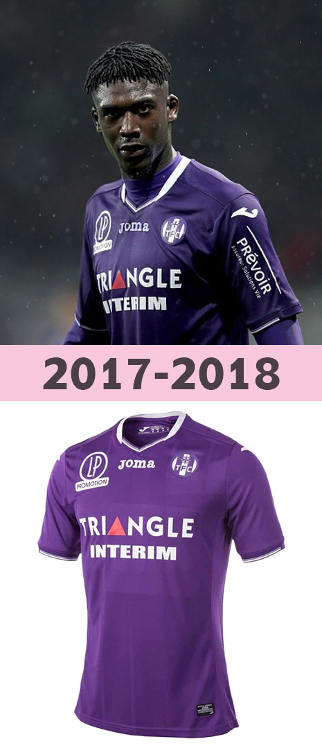Maillot Domicile Toulouse FC 2017-2018