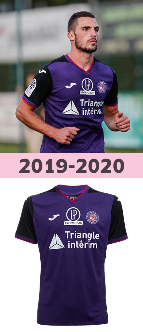 Maillot Domicile Toulouse FC 2019-2020