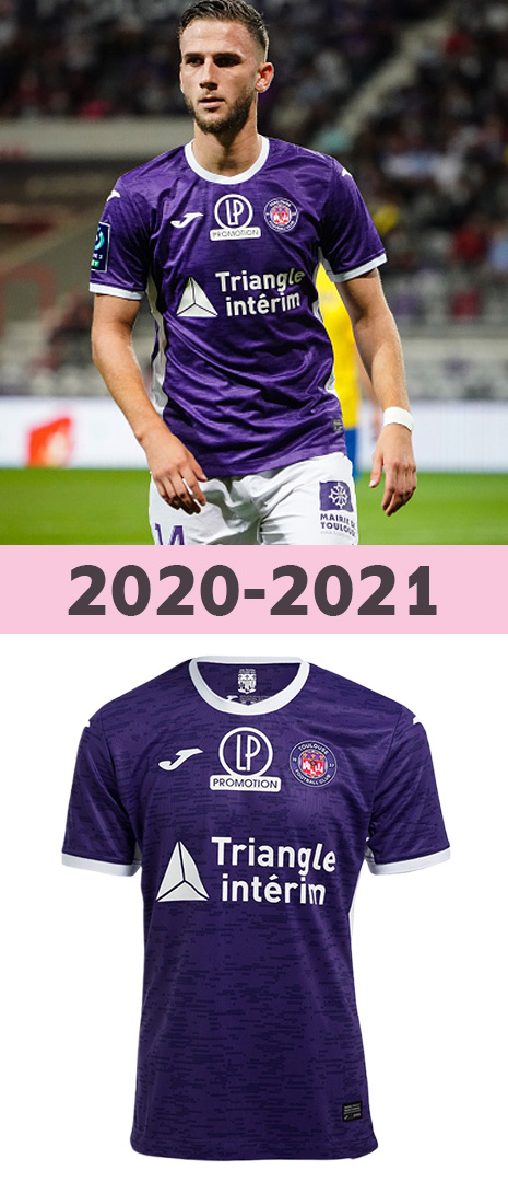 Maillot Domicile Toulouse FC 2020-2021