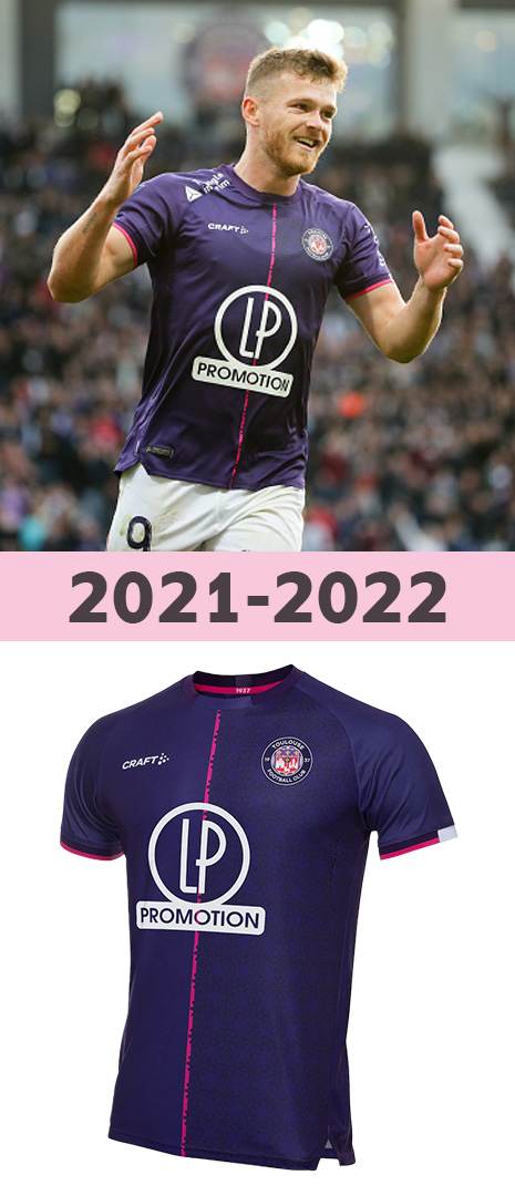 Maillot Domicile Toulouse FC 2021-2022