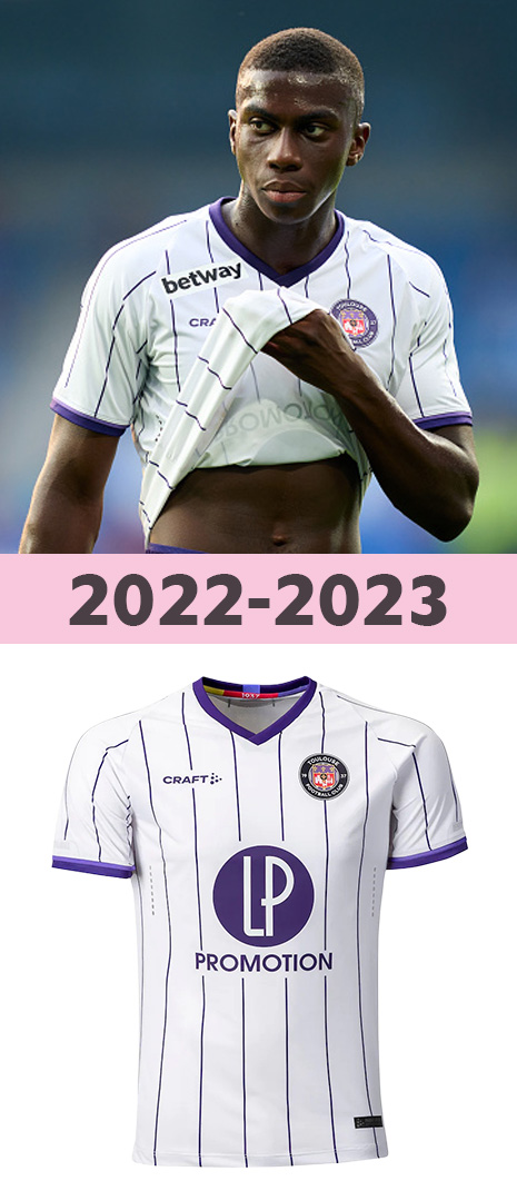 Maillot Domicile Toulouse FC 2022-2023