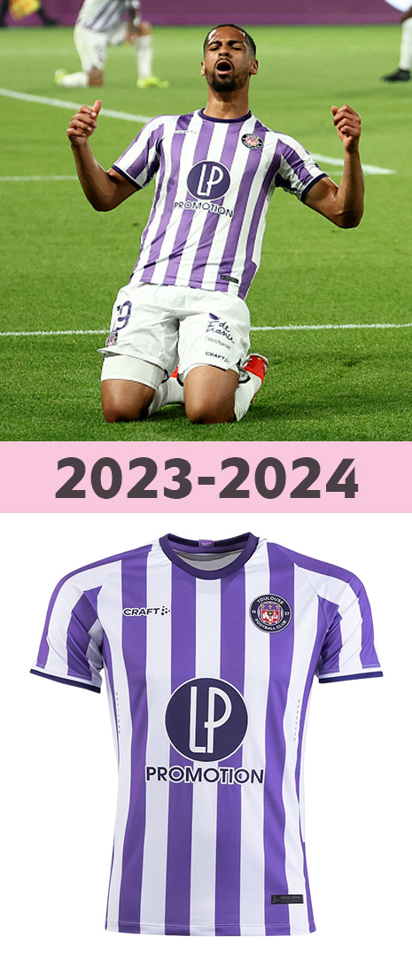 Maillot Domicile Toulouse FC 2023-2024