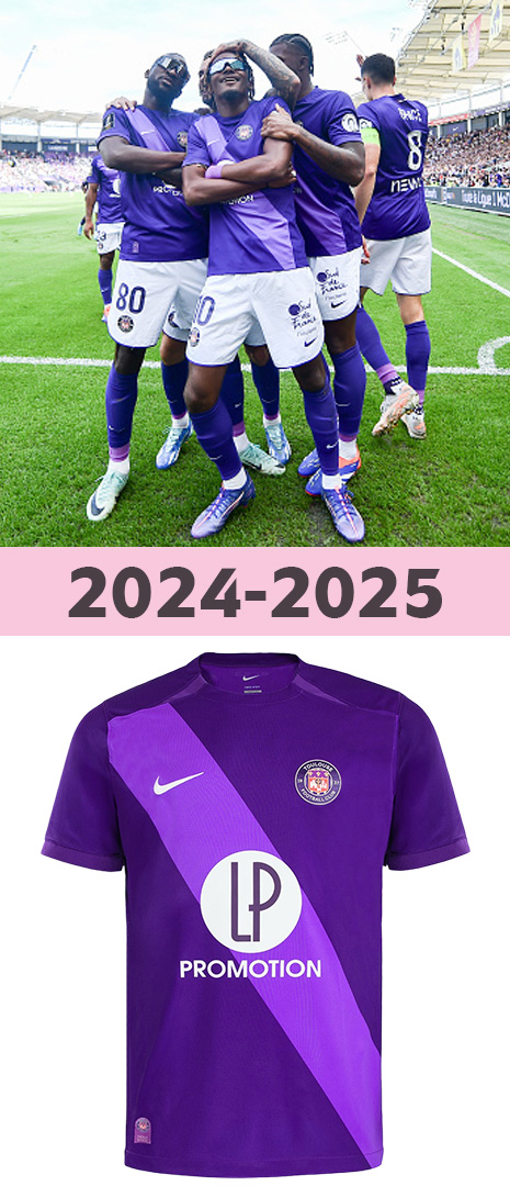 Maillot Domicile Toulouse FC 2024-2025
