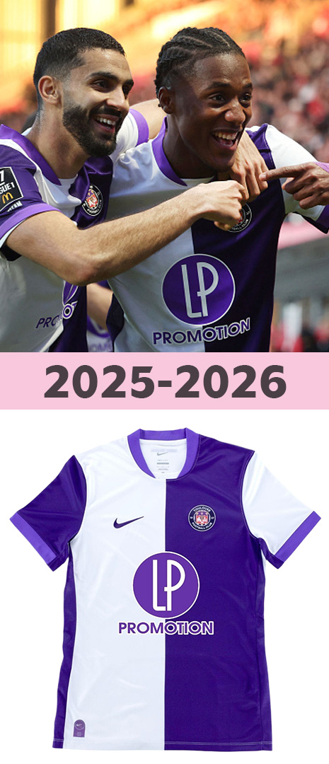 Maillot Domicile Toulouse FC 2025-2026