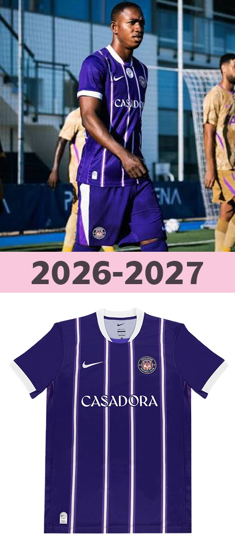 Maillot Domicile Toulouse FC 2026-2027