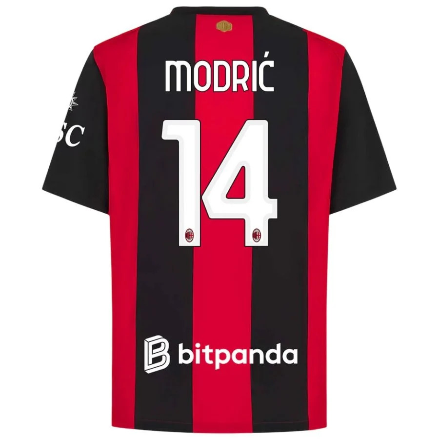 Modric AC Milan Maillot Domicile 2026 2027