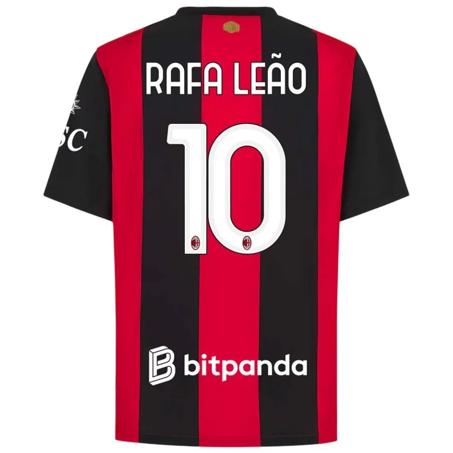 Rafael Leao AC Milan Maillot Domicile 2026 2027