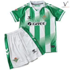 Real Betis Maillot Domicile Ensemble Enfant 2026 2027