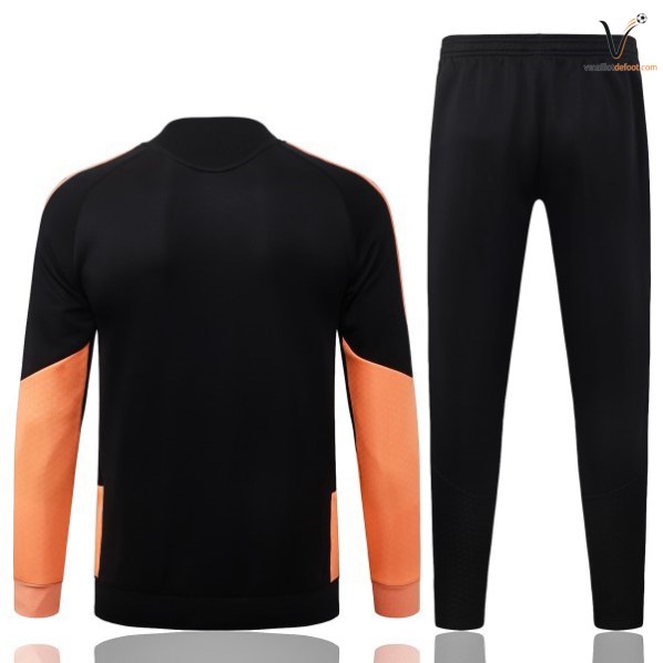 Arsenal Survetement Ensemble Enfant 2026-2027 noir orange – Image 2