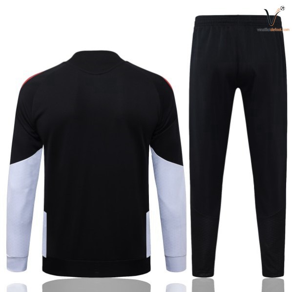 Arsenal Survetement Ensemble Enfant 2026-2027 noir rouge blanc – Image 2