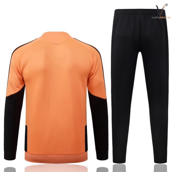 Arsenal Survetement Ensemble Enfant 2026-2027 orange noir – Image 2
