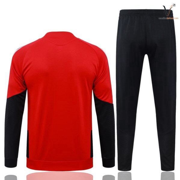Arsenal Survetement Ensemble Enfant 2026-2027 rouge blanc noir – Image 2