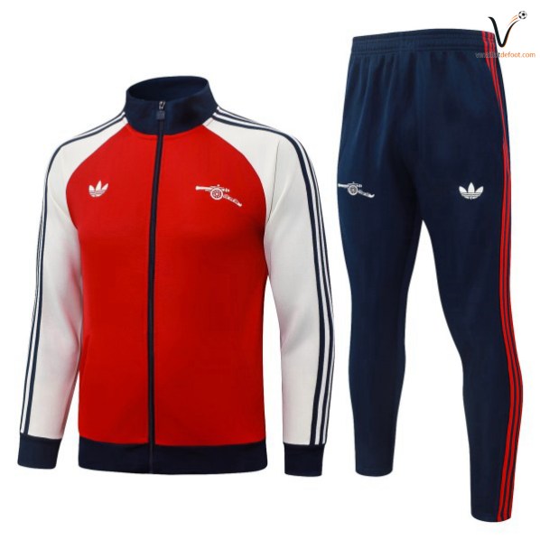 Arsenal Survetement Ensemble Enfant 2026-2027 rouge bleu blanc
