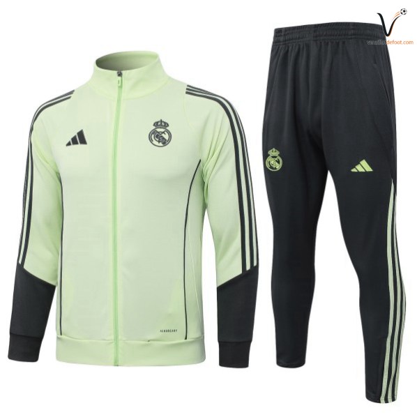 Survetement Real Madrid Ensemble Enfant 2026-2027 vert gris