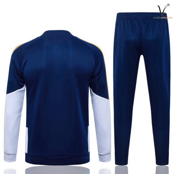 Survetement Real Madrid Ensemble Enfant 2026-2027 bleu marine blanc – Image 2