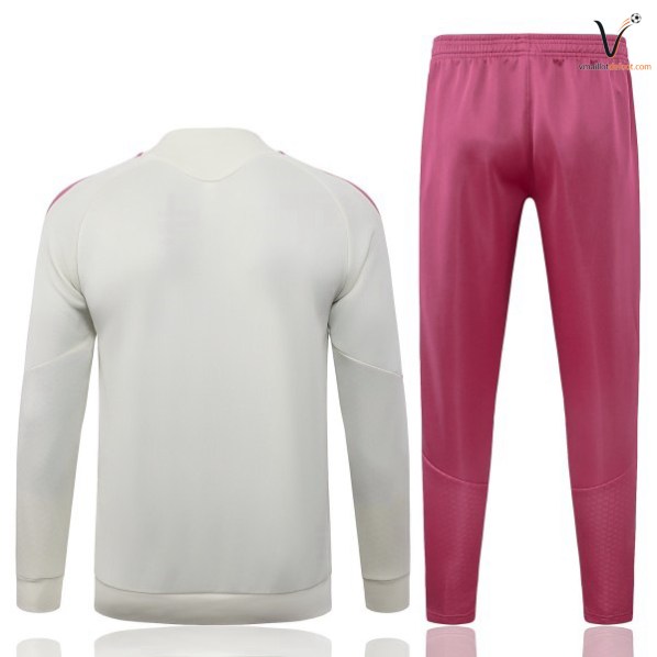 Survetement Real Madrid Ensemble Enfant 2026-2027 jaune rose blanc – Image 2
