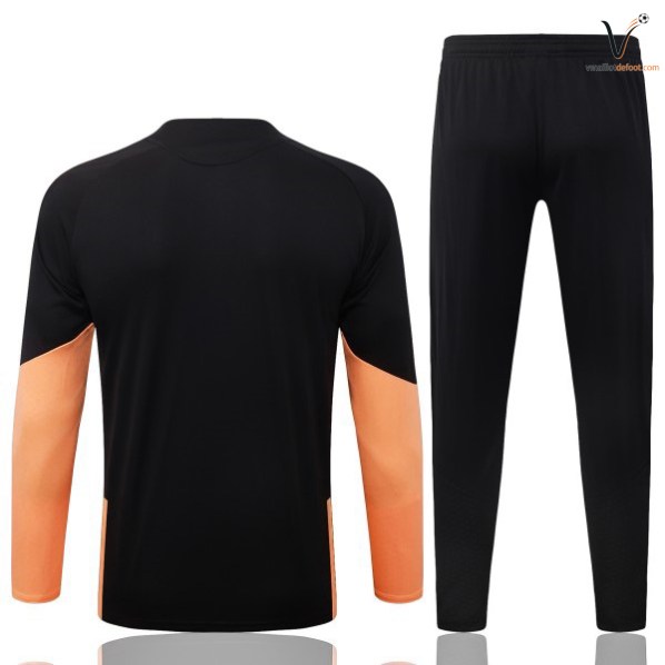 Arsenal Survetement Ensemble Enfant noir orange 2026-2027 – Image 2