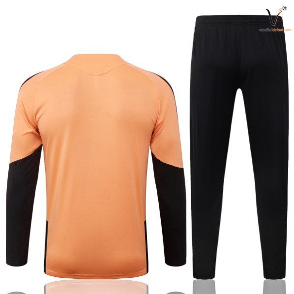 Arsenal Survetement Ensemble Enfant orange noir 2026-2027 – Image 2