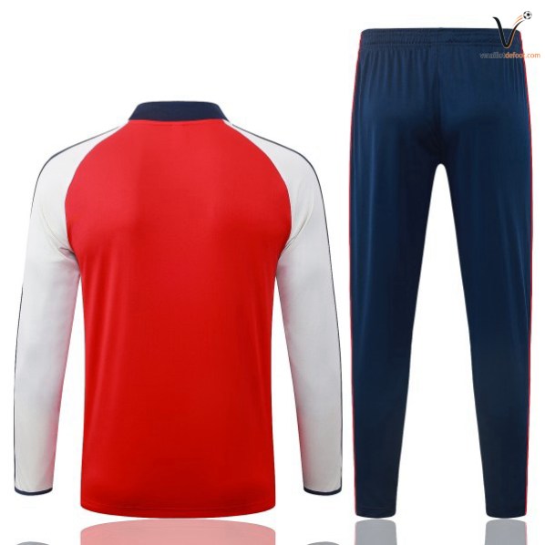 Arsenal Survetement Ensemble Enfant rouge bleu blanc 2026-2027 – Image 2