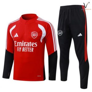 Arsenal Survetement Ensemble Enfant rouge noir blanc 2026-2027