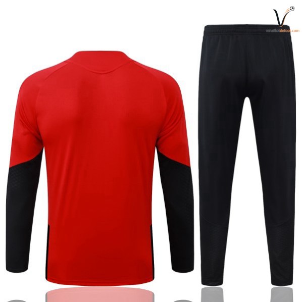 Arsenal Survetement Ensemble Enfant rouge noir blanc 2026-2027 – Image 2