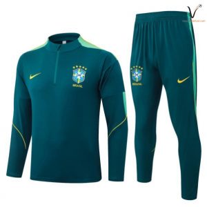 Survetement Bresil Ensemble Enfant 2026-2027 vert