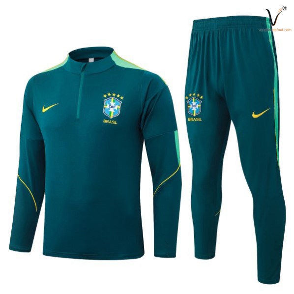 Survetement Bresil Ensemble Enfant 2026-2027 vert