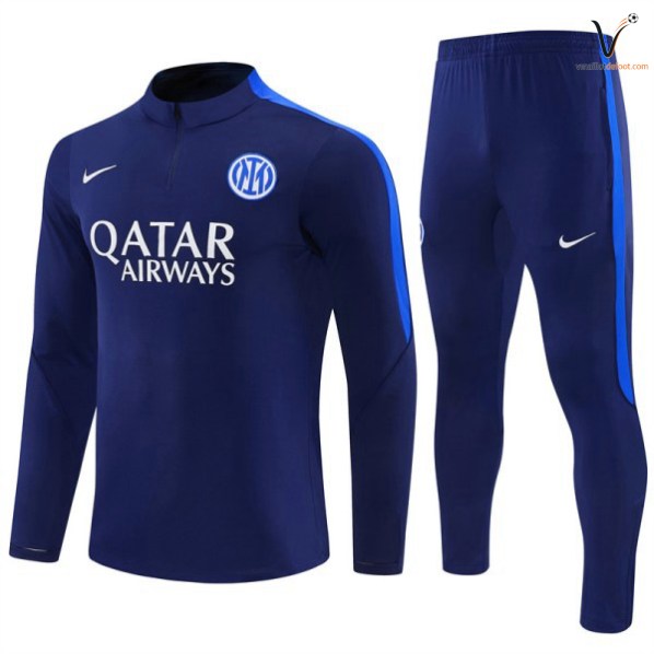Survetement Inter Milan Ensemble Enfant 2026-2027 bleu marine