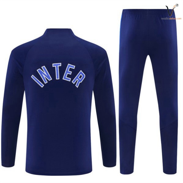 Survetement Inter Milan Ensemble Enfant 2026-2027 bleu marine – Image 2