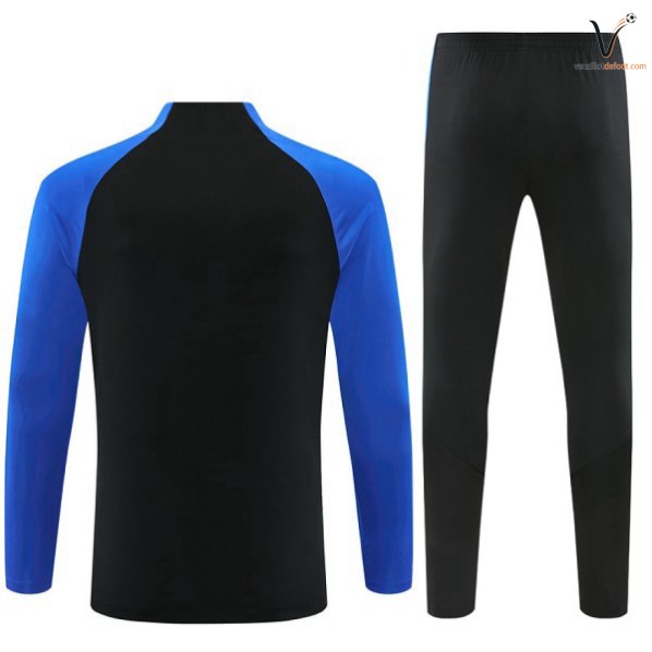 Survetement Inter Milan Ensemble Enfant 2026-2027 noir bleu – Image 2