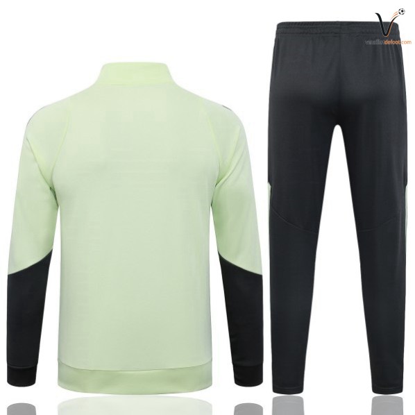 Ensemble Survetement Homme Real Madrid 2026 2027 vert gris – Image 2