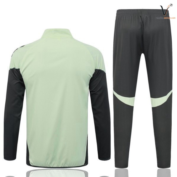 Ensemble Survetement Homme Real Madrid vert gris 2026 2027 – Image 2