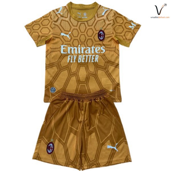 AC Milan Maillot Gardien Ensemble Enfant 2026 2027 orange