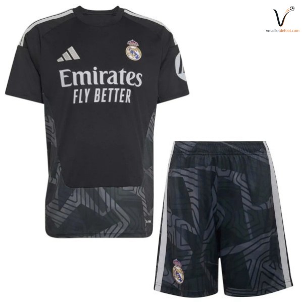Real Madrid Maillot Gardien Ensemble Enfant 2026 2027 noir