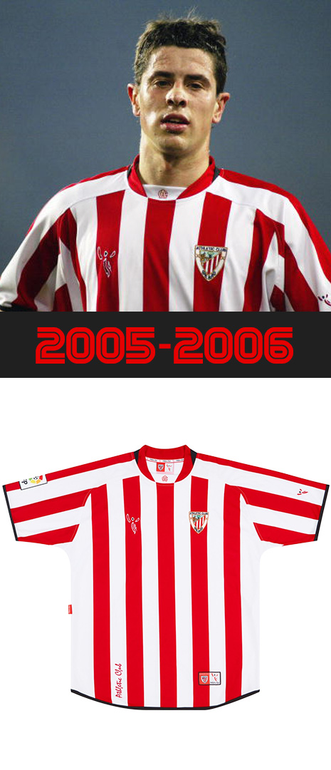 Maillot Domicile Athletic Bilbao 2005-2006