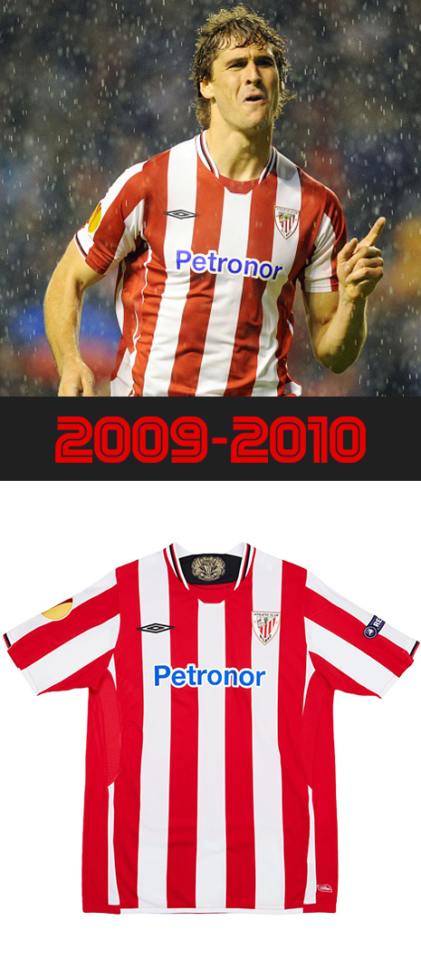 Maillot Domicile Athletic Bilbao 2009-2010