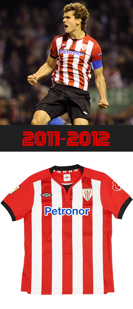 Maillot Domicile Athletic Bilbao 2011-2012