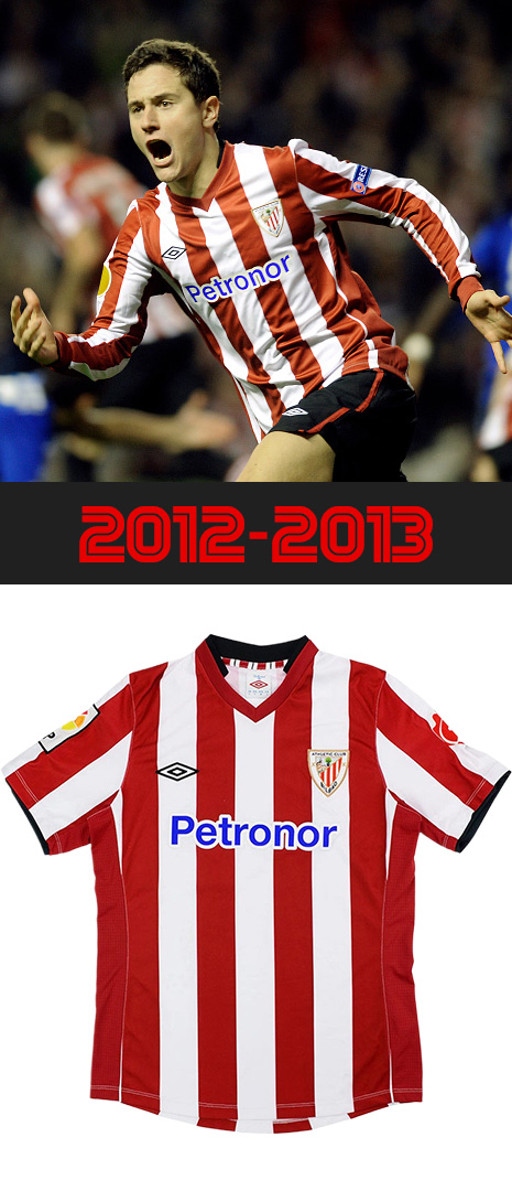 Maillot Domicile Athletic Bilbao 2012-2013