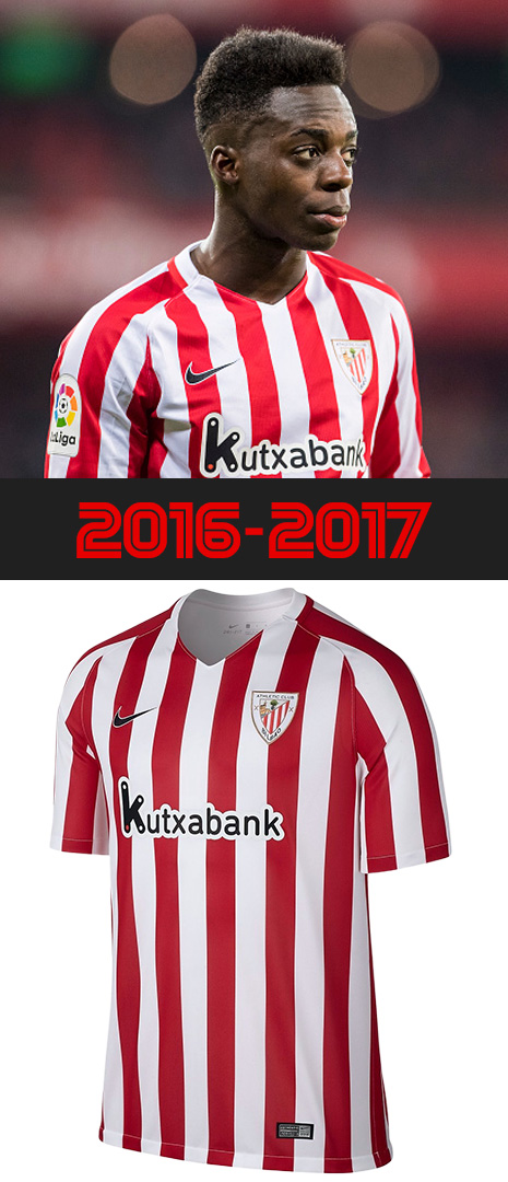 Maillot Domicile Athletic Bilbao 2016-2017