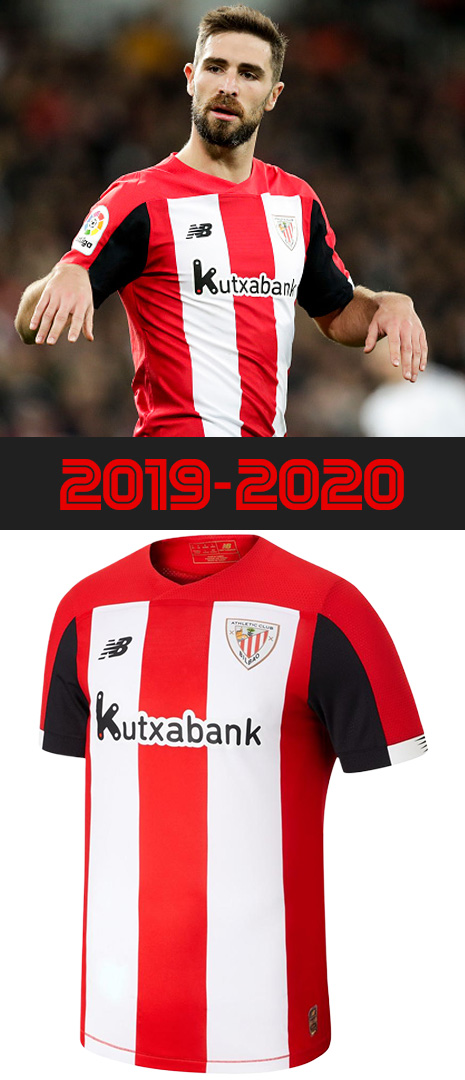 Maillot Domicile Athletic Bilbao 2019-2020