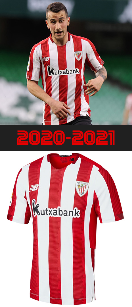 Maillot Domicile Athletic Bilbao 2020-2021