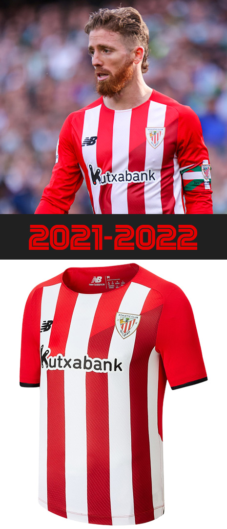 Maillot Domicile Athletic Bilbao 2021-2022