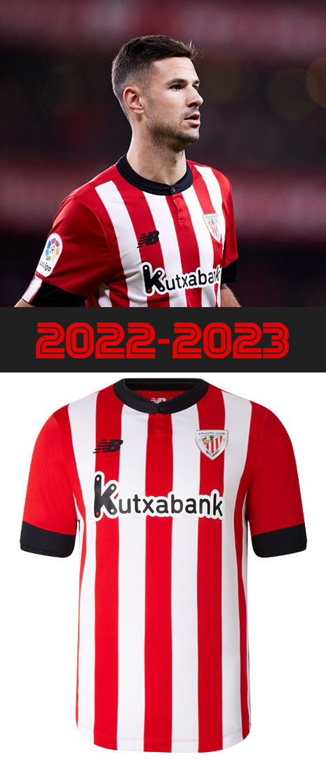 Maillot Domicile Athletic Bilbao 2022-2023